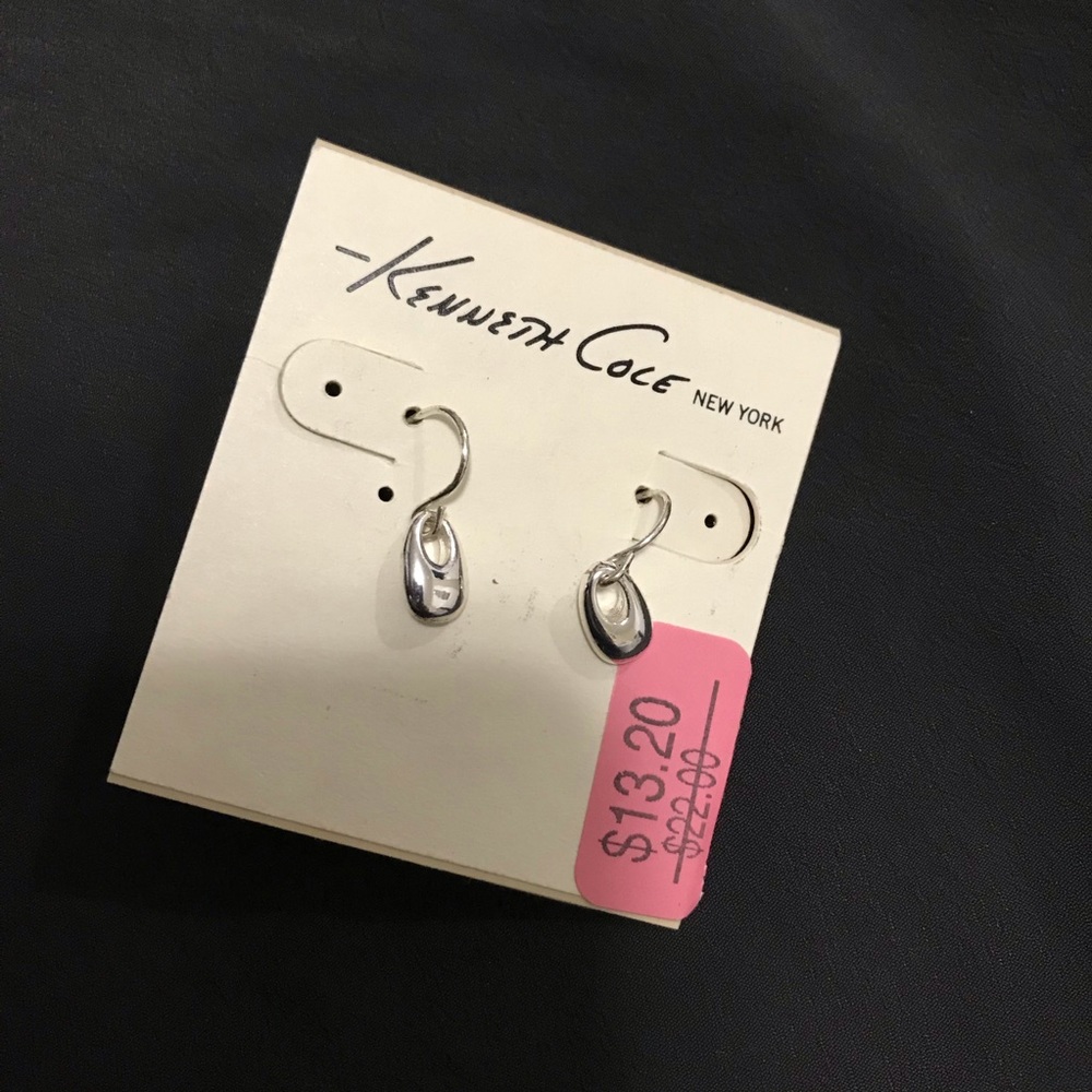 Kenneth Cole Silver Earrings